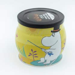 Moomin Chocolate Chip Cookie Tin Jar 200g - House of Denmark - The Official  Moomin Shop